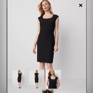 Ann Taylor Scoop Neck Suit Dress NWT